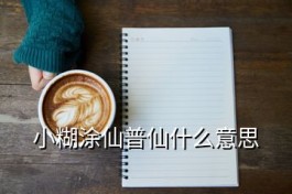 小糊涂仙普仙什么意思(茅台镇云峰酒业小糊涂仙)